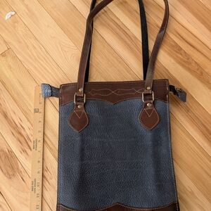 Western Country Bohemian Leather Tote Bag